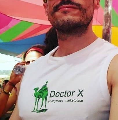 Doctor X speaking at Boom Festival.